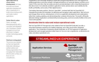 Red Hat OpenShift API Management